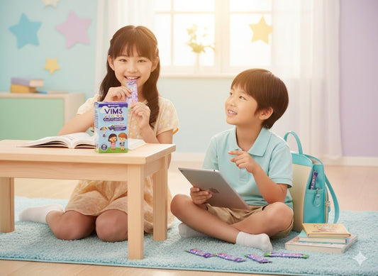 Growing Eyes Routine™ | One Stick a Day for Kids | Vims Junior Japan