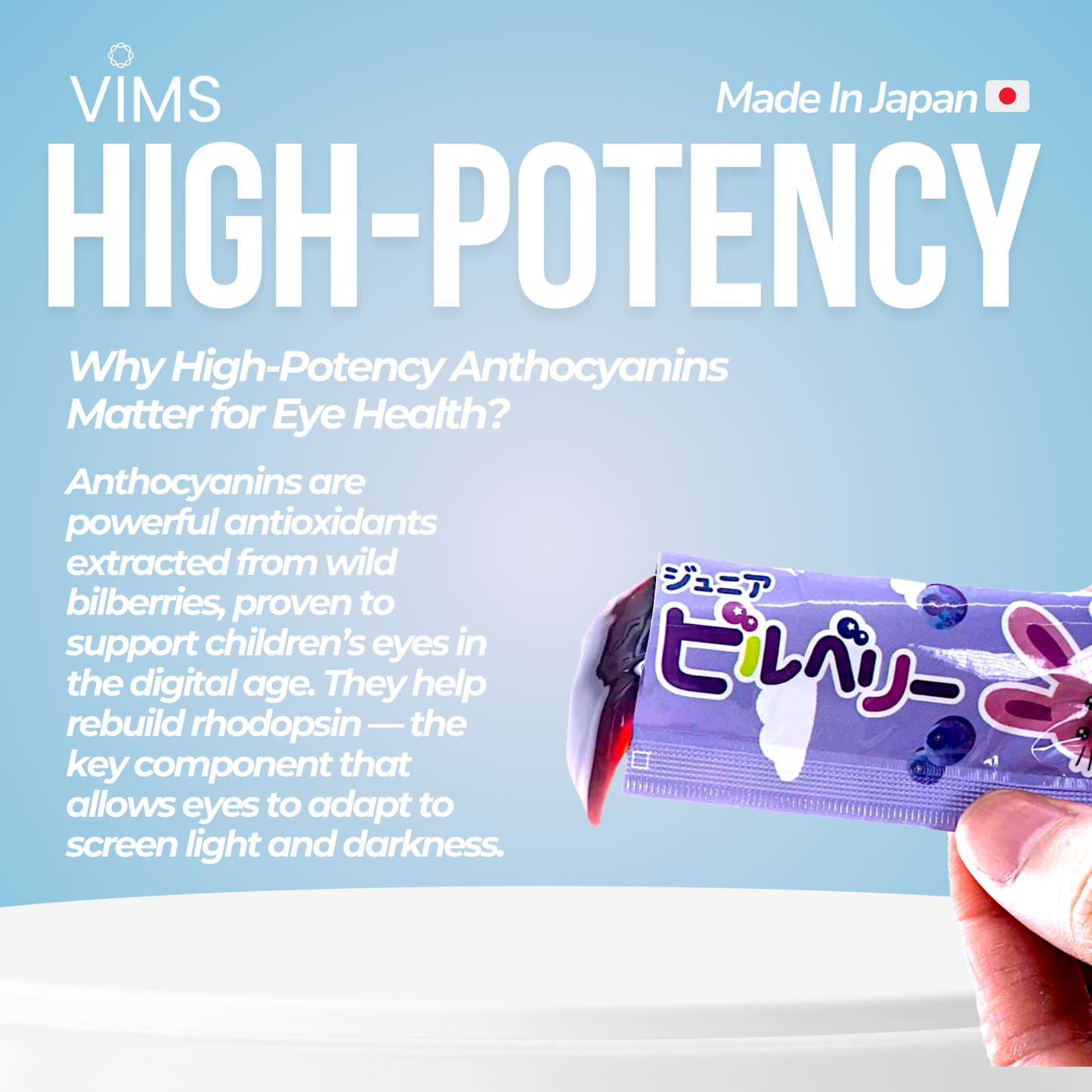 Vims Junior Eye Bilberry Jelly (Made In Japan 🇯🇵)